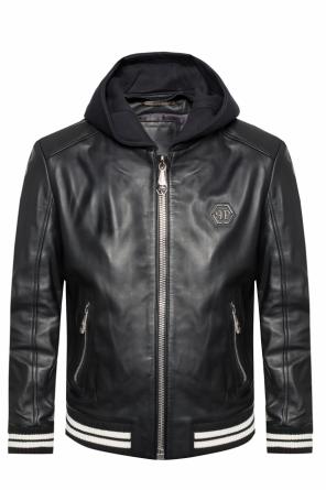 Skórzana kurtka typu 'bomber', zdjęcie 1 Skórzana kurtka typu 'bomber' od Philipp Plein